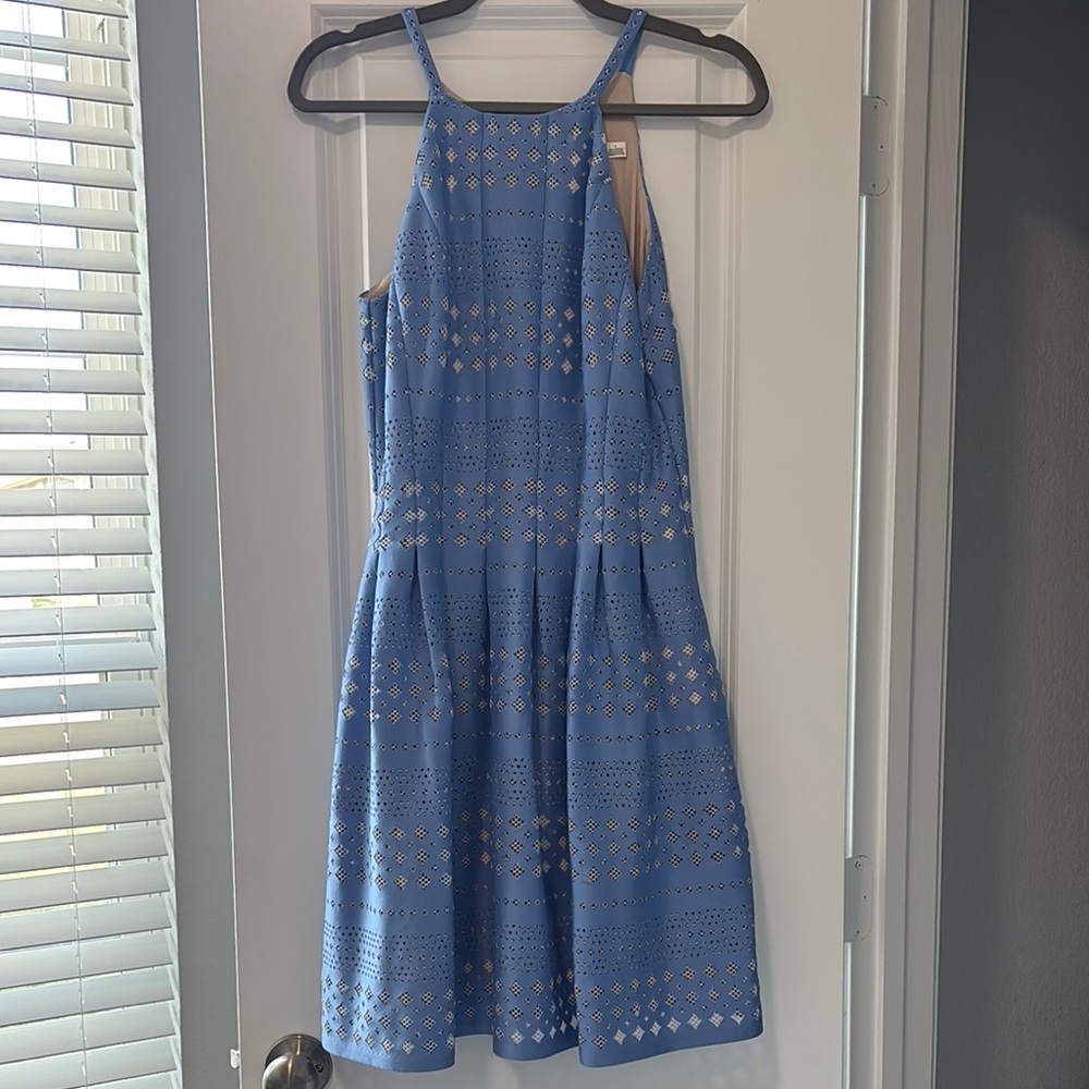 Eliza J Fit and Flare Dress. Periwinkle Blue in Size‎ 6